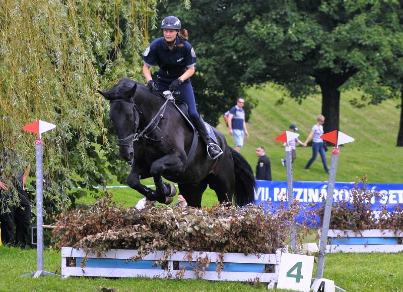 Z Mezinárodního setkání jízdních policií 2014. Foto: J. Urban